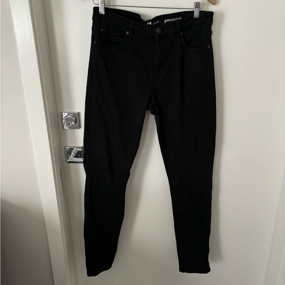 7 kind black jeans Genevieve size 31